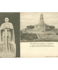 Bismarck Monument in Hamburg –Postcard