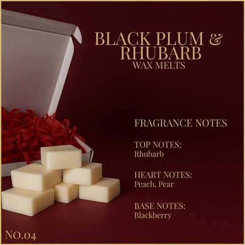Schwarze Pflaume &amp; Rhabarber – Duftwachs 65 g