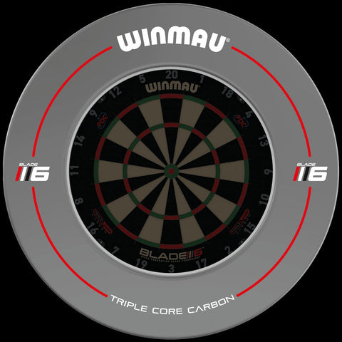Winmau Blade 6 Grey Dartboard Surround