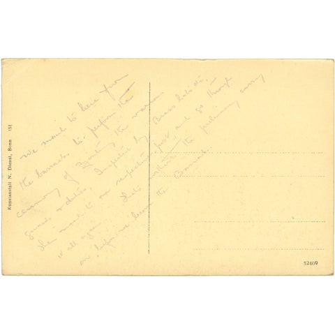 Bonn, Germany – Kaiserplatz Fountain and Poppelsdorf Palace Postcard