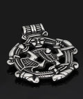 Borre Art Pagan Loki Necklace Amulet