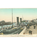 Boulogne - sur - Mer, France – English Mail Steamer Wharf Postcard