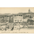 Boulogne - sur - Mer, France – Le Pont Marguet – The Marguet Bridge – Postcard Early 20th Century