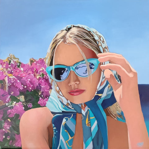 BOYER Marc - BOUGAINVILLERS IN BLUES