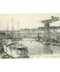 Brest, France – La Grue and the Duguay - Trouin – Postcard Early 20th Century