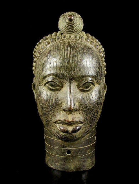 bronze head - Yoruba - Nigeria