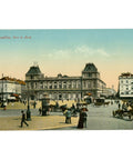 Brussels, Belgium – Gare du Nord – Postcard Early 20th Century