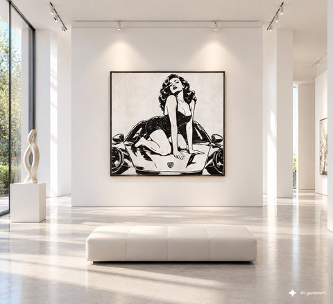 Timo Wedell - Beauty Meets Porsche - XL - Timo‘s Lichtenstein