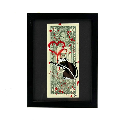 WhyCreationz (XX-XXI) - Banksy Series: Love Rat