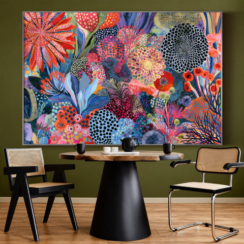 Lea Ottavi - Fantastic Floral Dreams · XXL · Hand signed