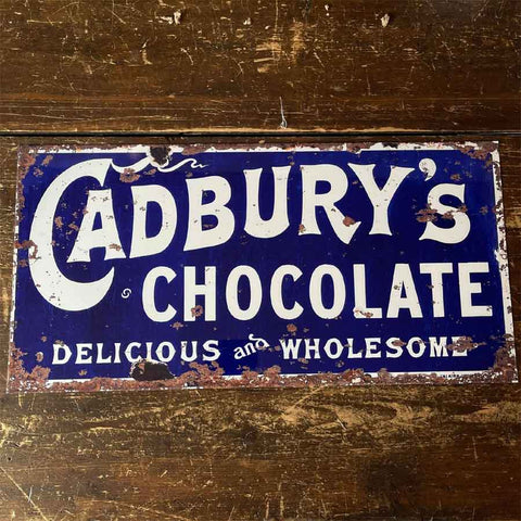 Vintage Metal Cadburys Sign