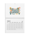Oddly Inspired 2027 eclectic art wall calendar – March No Shelf Control books