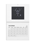 Oddly Inspired 2027 eclectic art wall calendar – November Scorpio zodiac