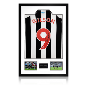 Callum Wilson Signed Newcastle United 22-23 Shirt Premium Frame