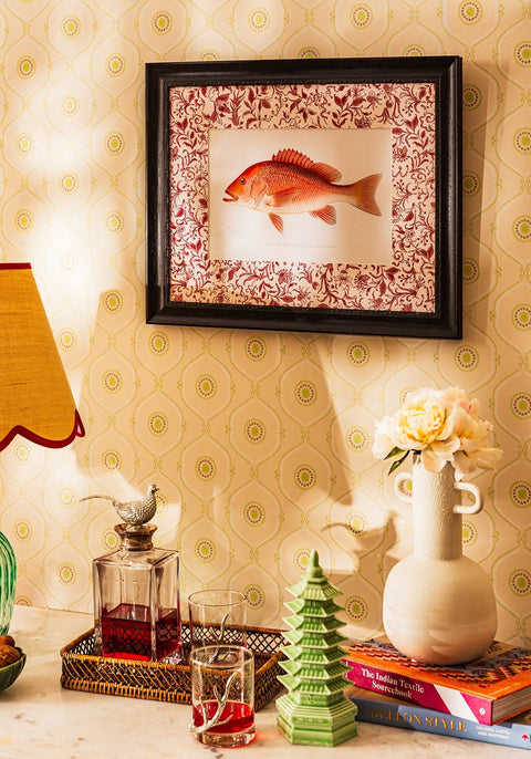 Fish Study I  Vintage Character for Every Corner