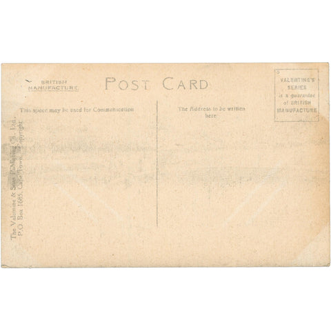 Camps Bay, South Africa On the Rocks –Early 20th Century Postcard