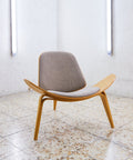 Carl Hansen & Søn - Hans Wegner - Chair - CH07 - Oak, Alcantara
