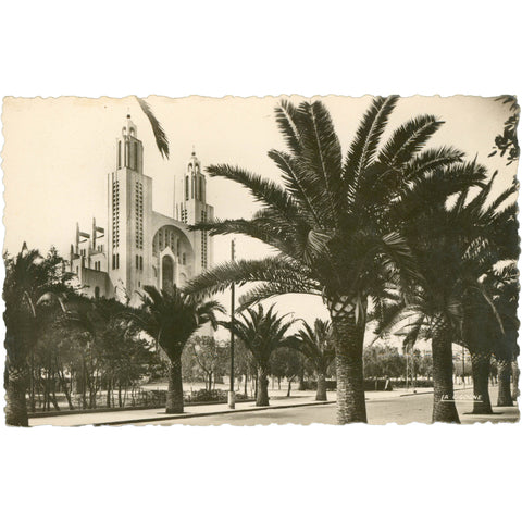 Casablanca, Morocco - Église du Sacré - Cœur Postcard