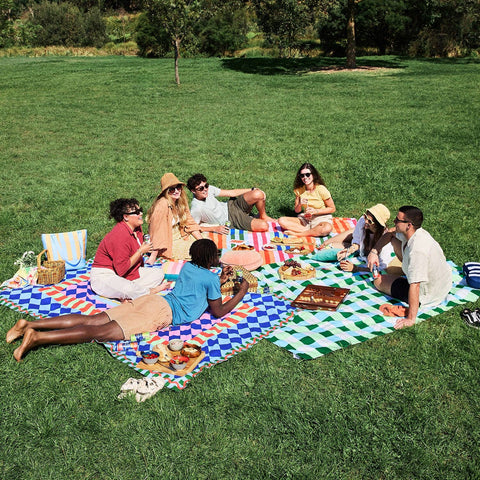 Dock & Bay Picnic Blanket - Sugar Sorbet: Large (170x170cm)