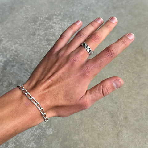 Chain Silver Ring
