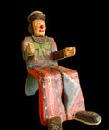 Chair - French Childs clown wooden Chair