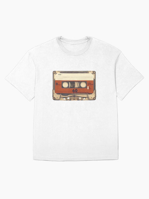 Charm of the Old Compact Cassette Oversized T-Shirt