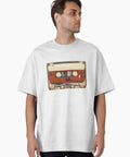 Charm of the Old Compact Cassette Oversized T-Shirt