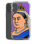 Queen Victora Pop Art Style Clear Case for iPhone®