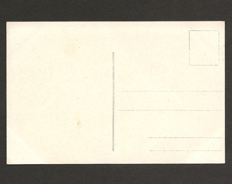 Climbers on a Boulder in the Alps Italia Postcard Vintage