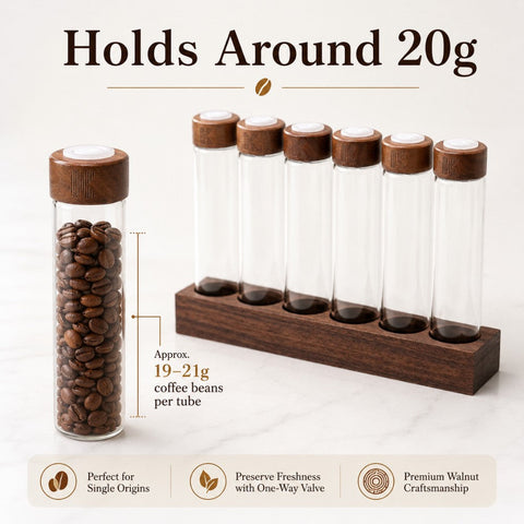 Walnut Coffee Bean Cellar