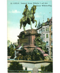 Cologne, Germany – Kaiser Wilhelm I Monument – Postcard