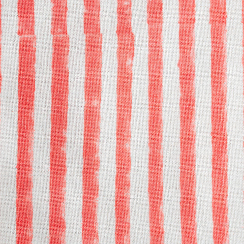 STRIPE CHERRY PINK tea towel