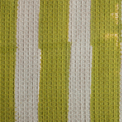 NEW WIDE STRIPE OLIVE tea towel