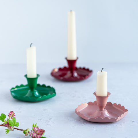 NEW BLUSH candle stick holder
