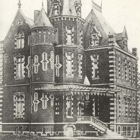 Contalmaison (Somme) - Le Château France Postcard Vintage