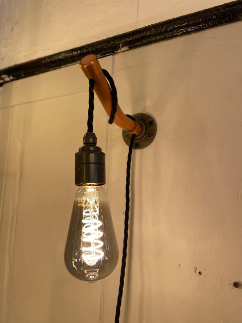 Copper Wall Light