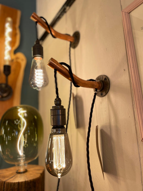 Copper Wall Light