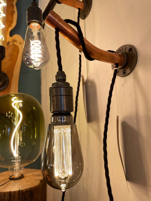 Copper Wall Light