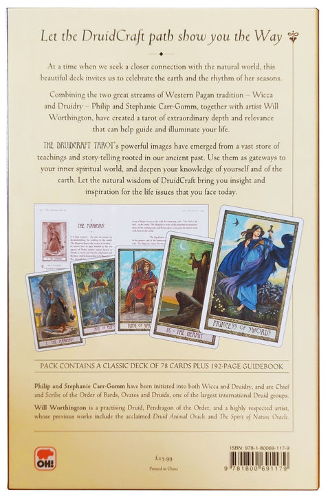 The Druidcraft Tarot by Philip and Stephanie Carr-Gomm, illustrated by Will Worthington
