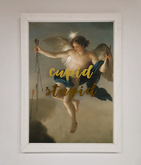 Cupid Stupid Foil Print