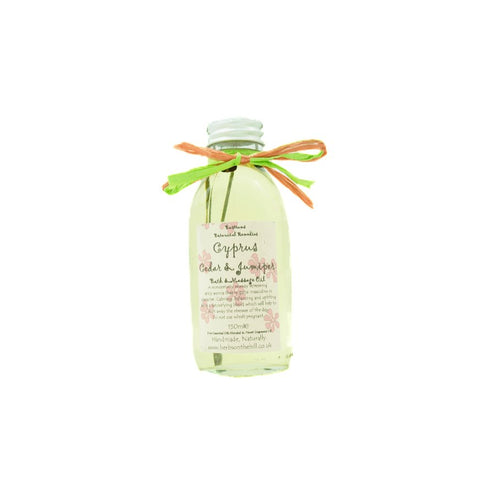 Cypress Cedar & Juniper 150ml Bath & Massage Oil - Breathe deep, find your roots