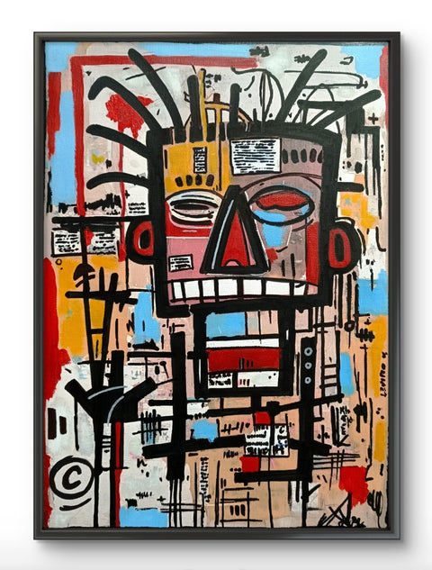 Le Viro (1983) - 'Chiscado' (Original Artwork on canvas)