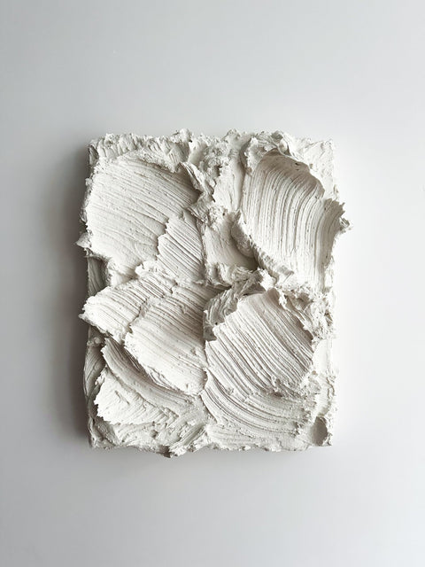 Artist A. Florencia Rojas - Spume Bold White