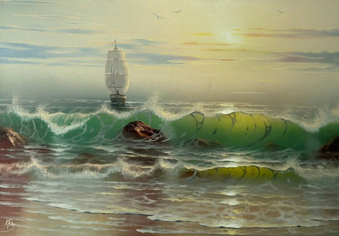 Kolesnikovych Viktor (1983) - Sailing into the light