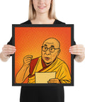 Dalai Lama Framed poster