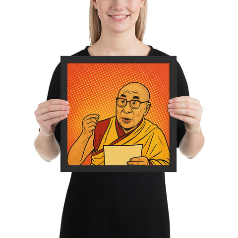 Dalai Lama Framed poster