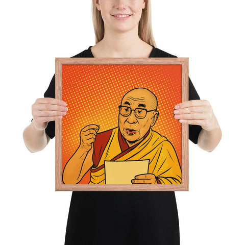 Dalai Lama Framed poster