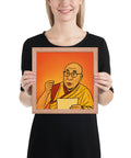 Dalai Lama Framed poster