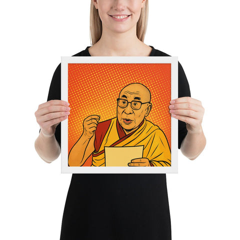 Dalai Lama Framed poster