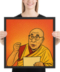 Dalai Lama Framed poster